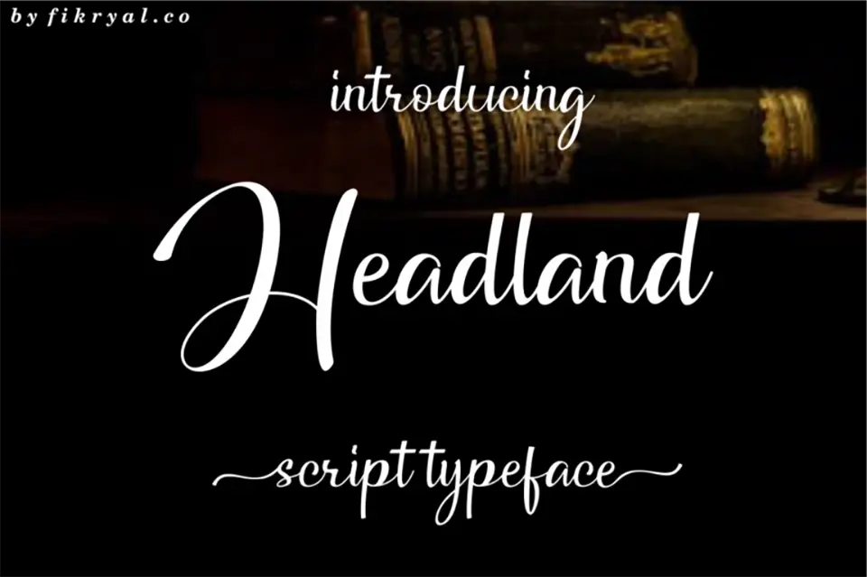 Headland Script Font