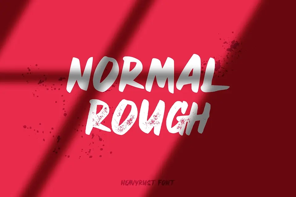 Heavyrust Font
