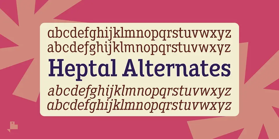 Heptal Font