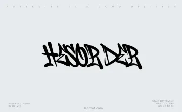 Hesorder Font