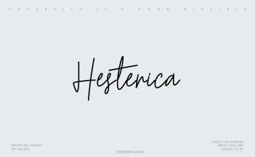 Hesterica Font