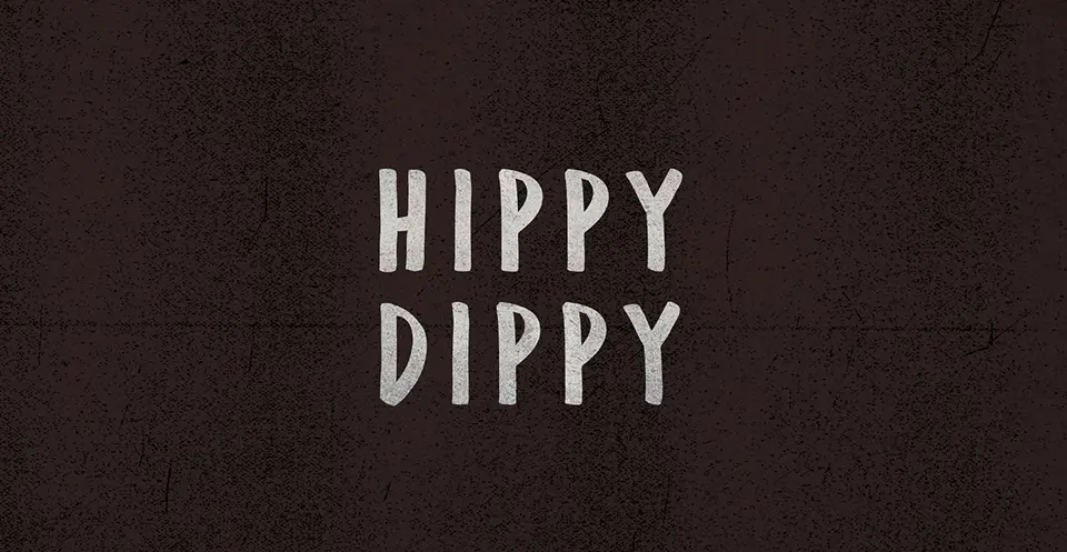 Hippy Dippy Font