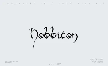 Hobbiton Font