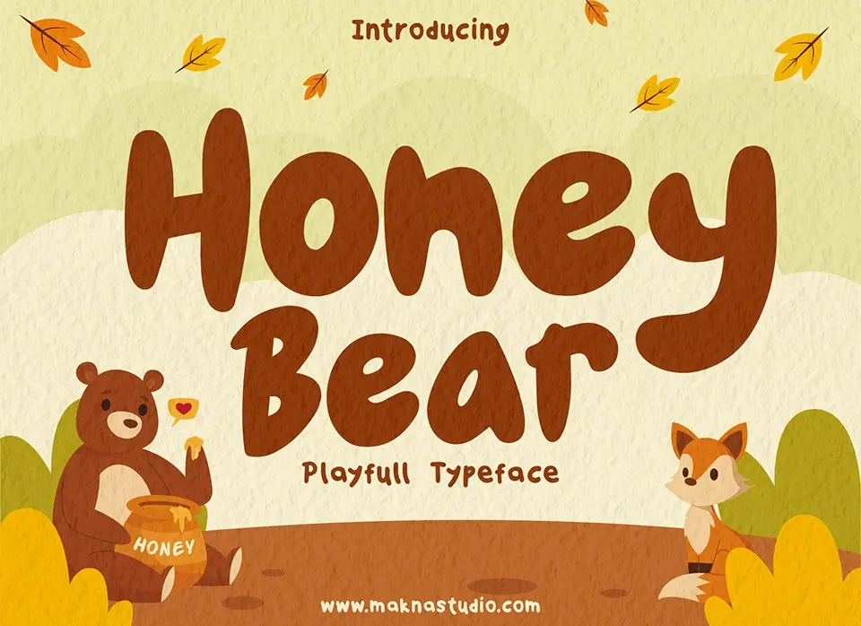 Honey Bear Font