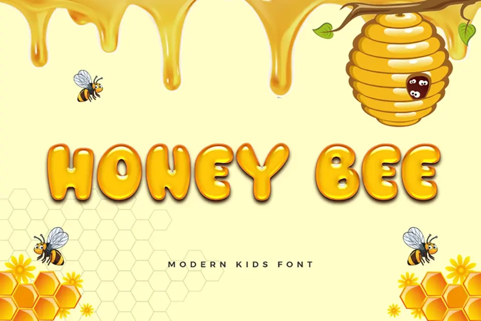 Honey Bee Font