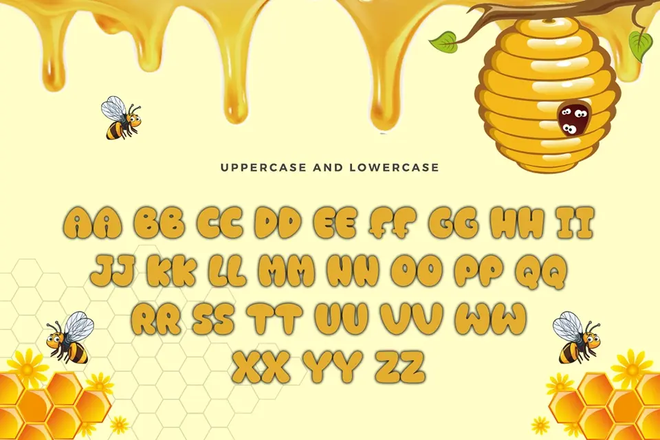 Honey Bee Font