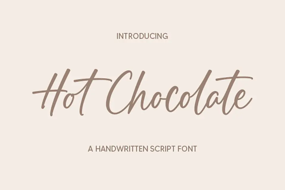 Hot Chocolate Font