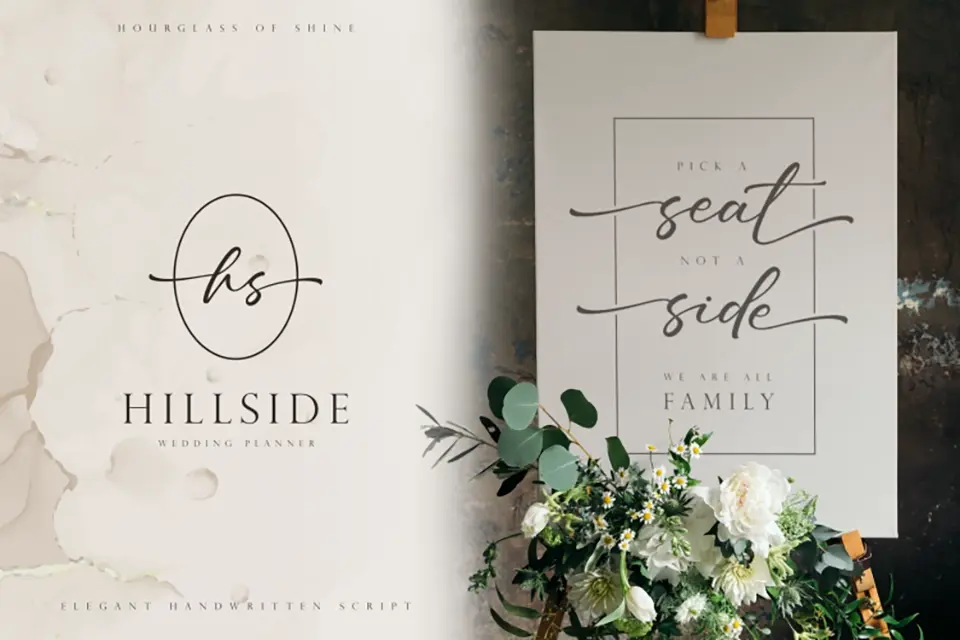 Hourglass Of Shine Font