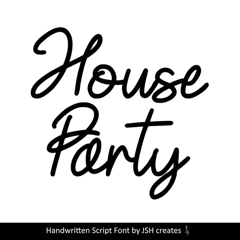 House Party Font