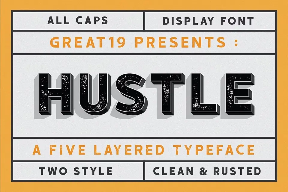 Hustle Font