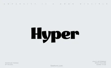 Hyper Font