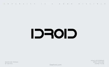 IDroid Font
