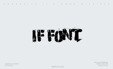 if Font