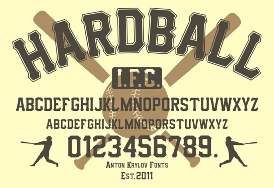 IFC Hardball Font