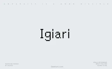 Igiari Font