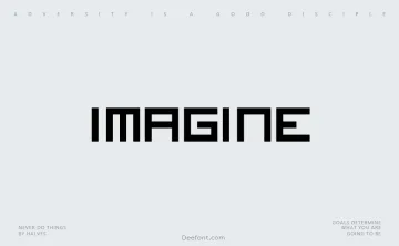 Imagine Font