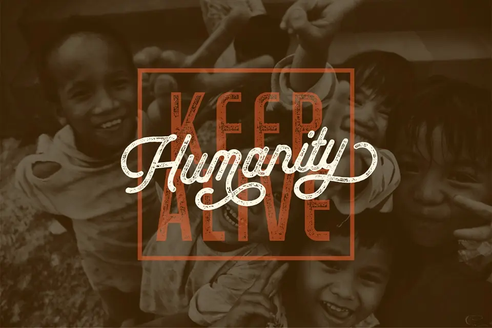 Indonesia Script Rough Font