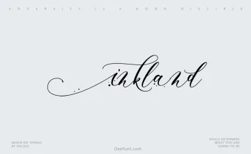 Inkland Font
