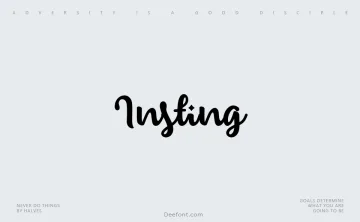 Insting Font