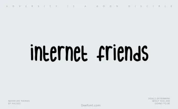 Internet Friends Font