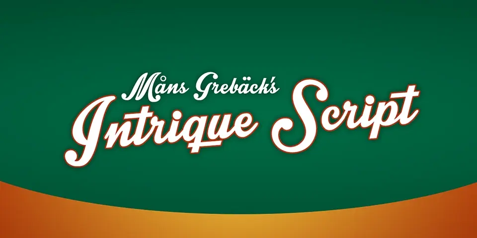 Intrique Script Font