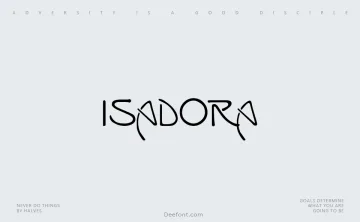 Isadora Font