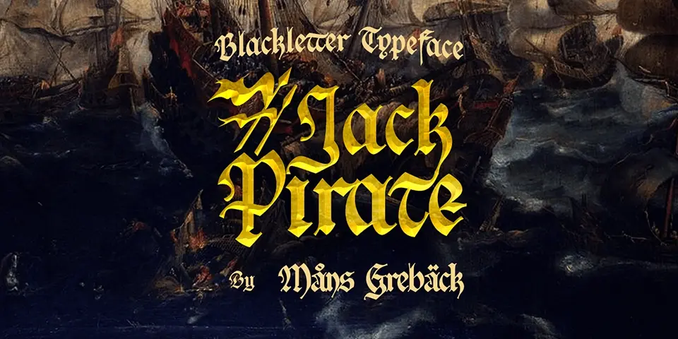 Jack Pirate Font