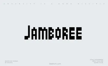 Jamboree Font