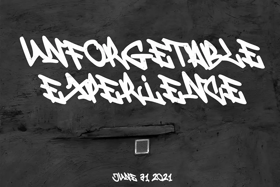 Jamstreet Graffiti Font