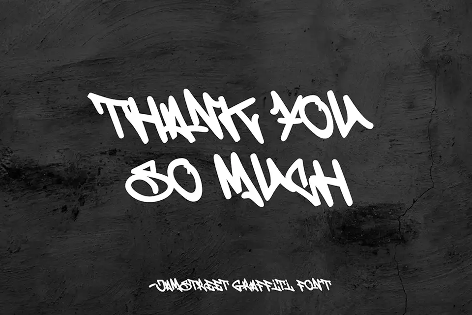 Jamstreet Graffiti Font