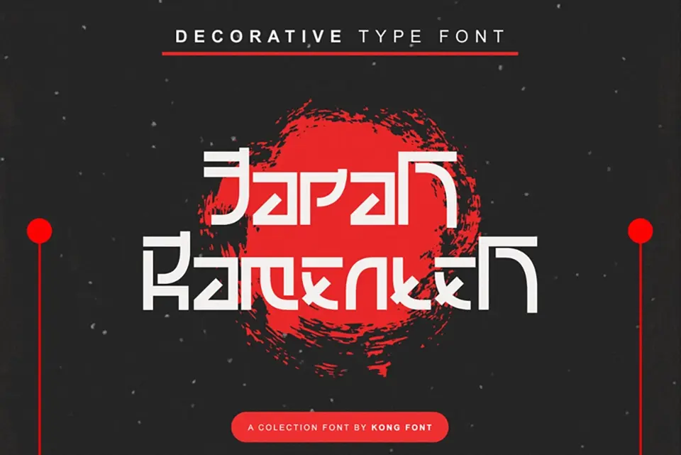 Japan Ramenten Font