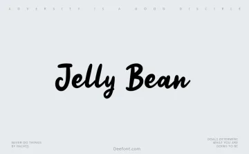 Jelly Bean Script Font