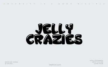 Jelly Crazies Font