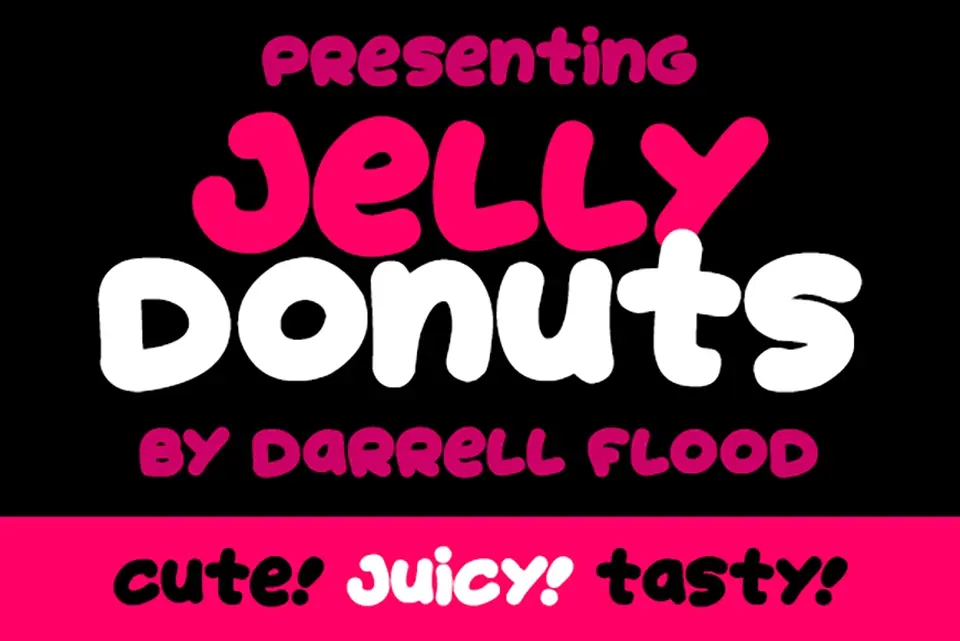 Jelly Donuts Font