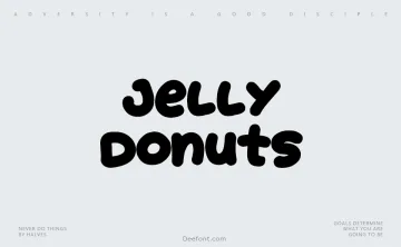 Jelly Donuts Font