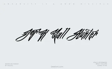 JFK Wall Hunter Font