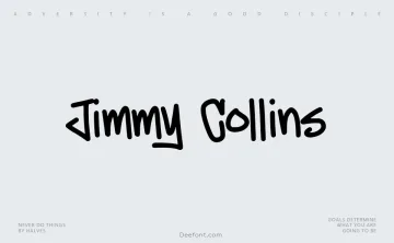 Jimmy Collins Font