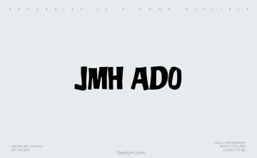 JMH Ado Font
