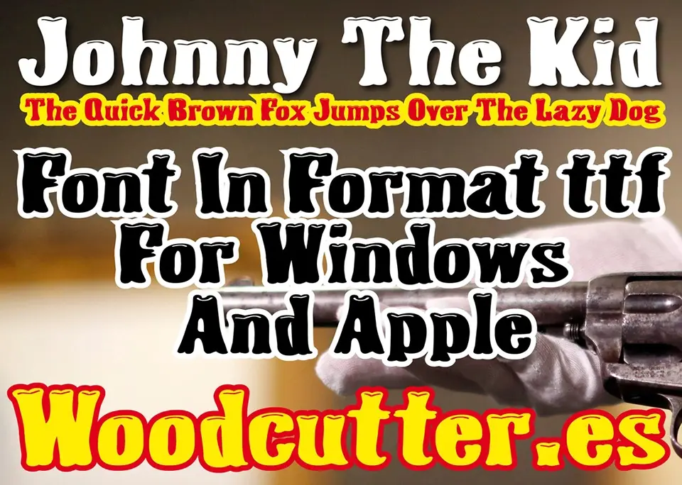 Johnny The Kid Font