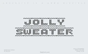 Jolly Sweater Font