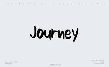 Journey Font