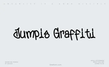 Jumpis Graffiti Font