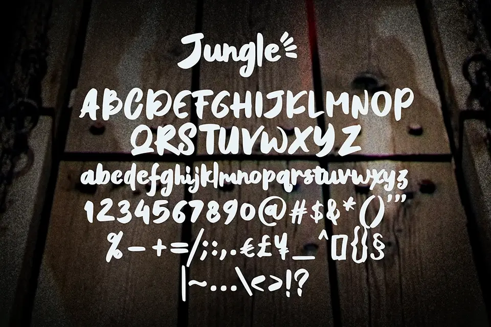 Jungle Font