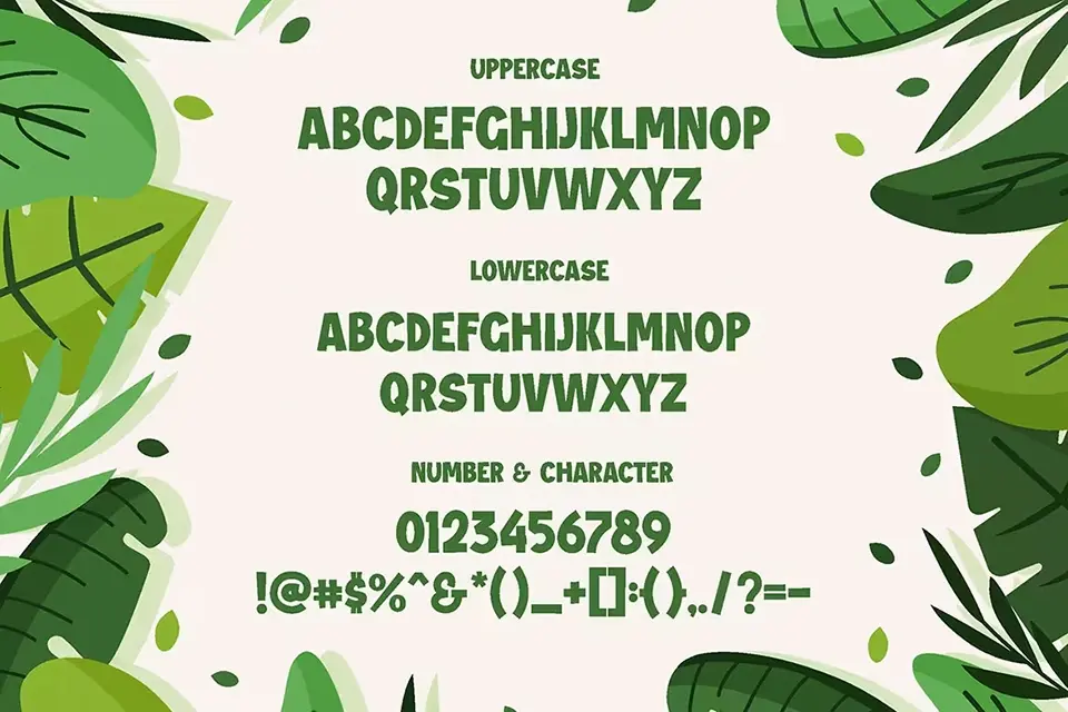 Jungle Adventurer Font