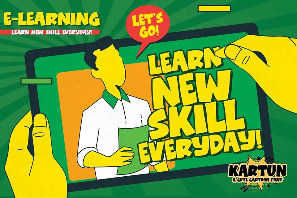 Kartun Font