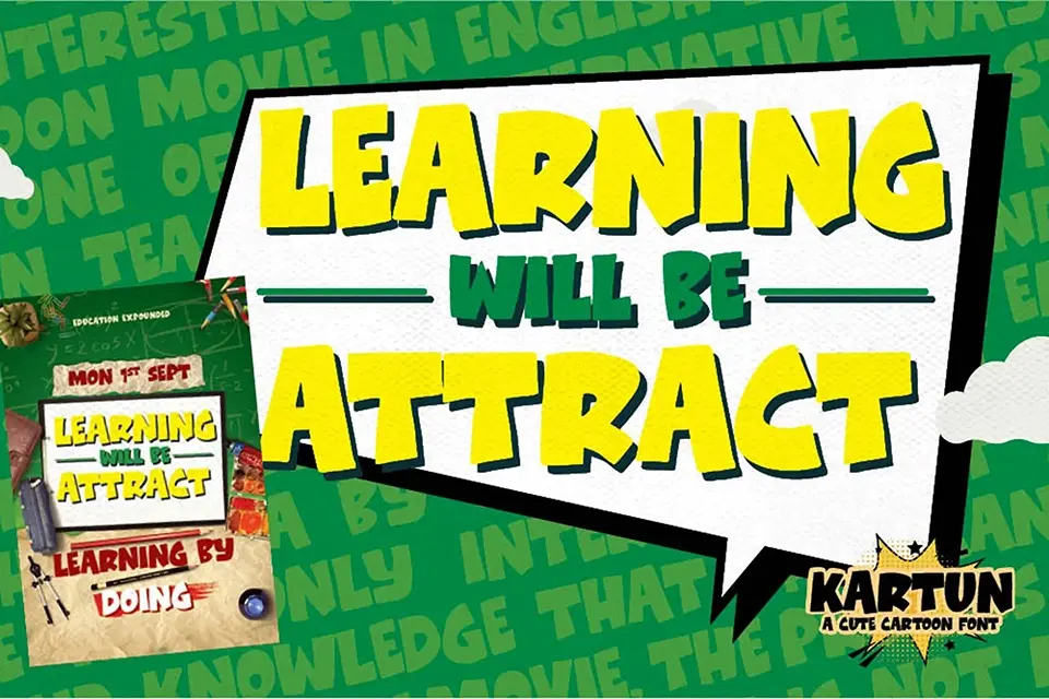 Kartun Font
