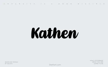 Kathen Font