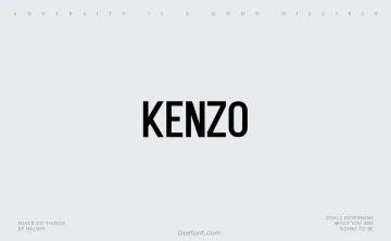 Kenzo Font