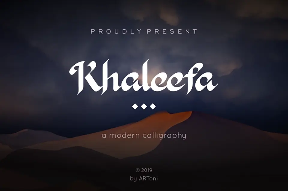 Khaleefa Font