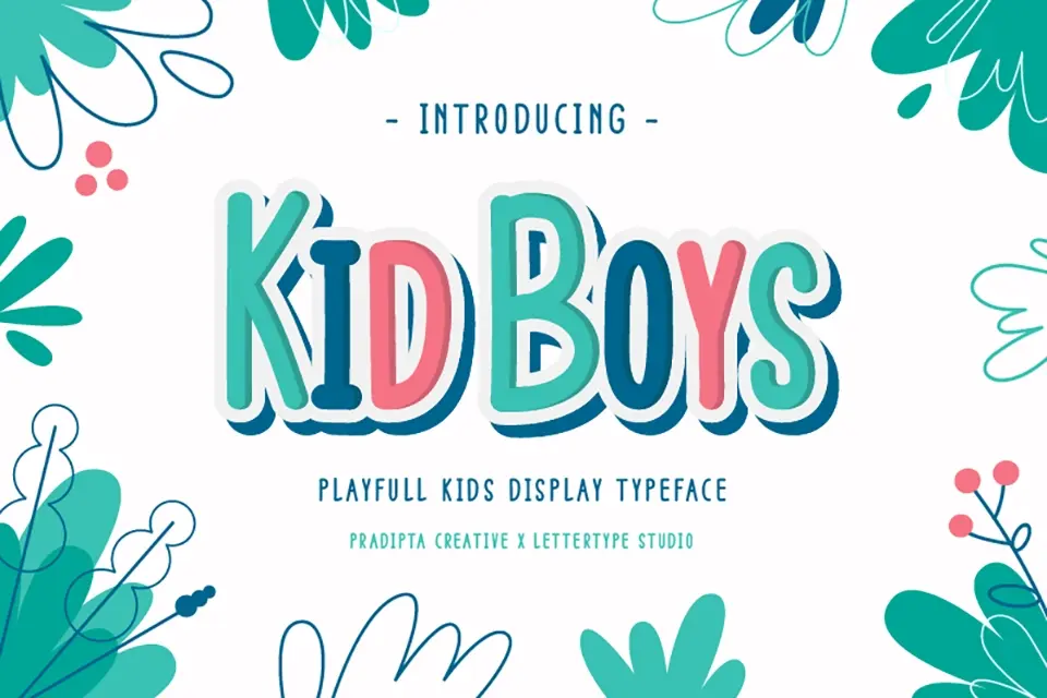 Kid Boys Font
